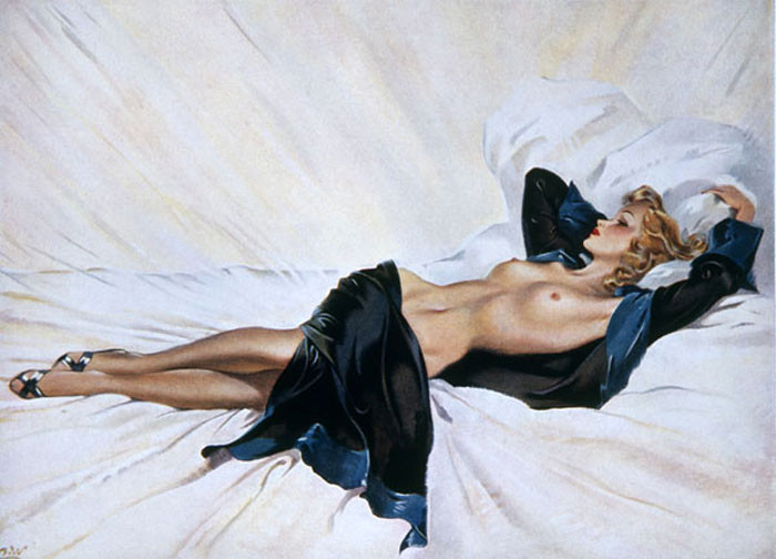 David Wright oil painting